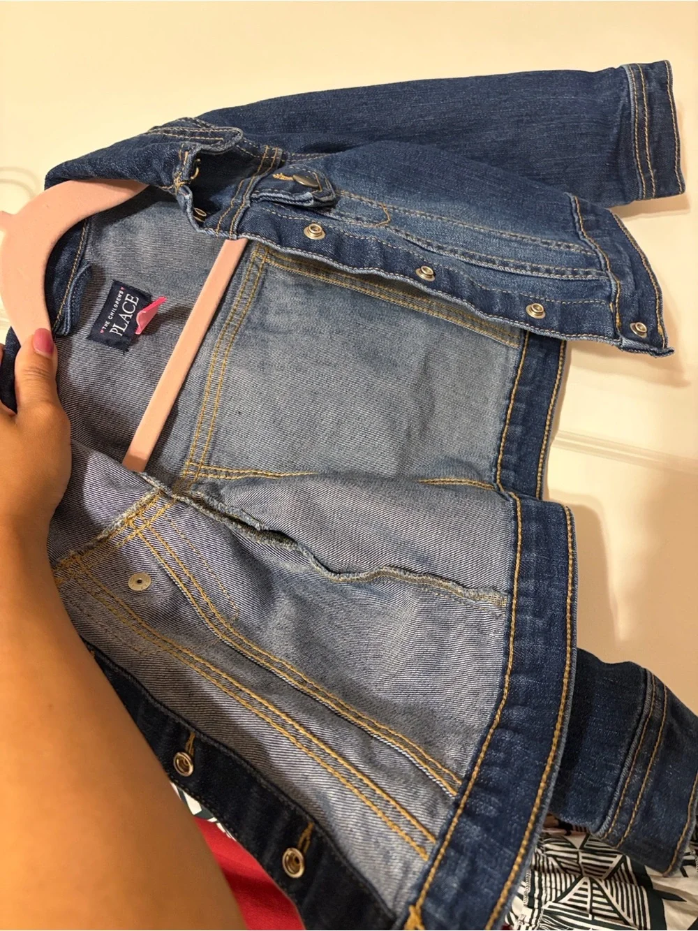 The Children's Place Dark Blue Denim Jean Jacket